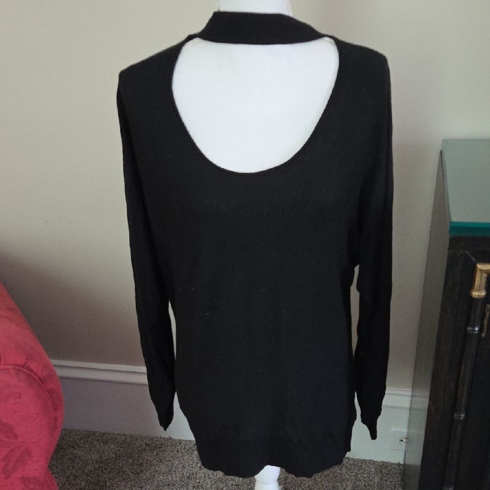 Elegant Black Women's Sweater